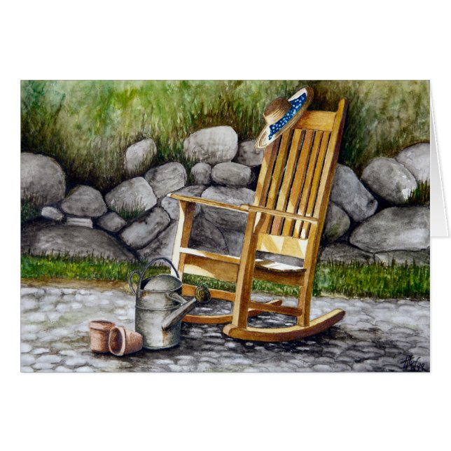 ロッキングチェア (正面横)