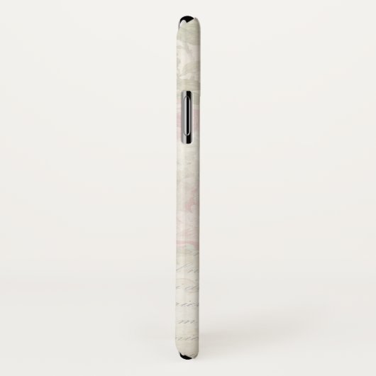 ロッキングビクトリアンホース&ポインセチア・クリスマス Case-Mate iPhoneケース (裏面/右)