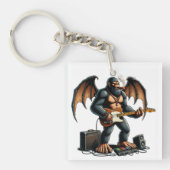 ロッキングビッグフットShreds on Guitar キーホルダー (正面)