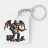 ロッキングビッグフットShreds on Guitar キーホルダー (裏面)