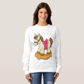 ロッキングホースとしての馬.PNG スウェットシャツ (正面フル)