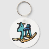 ロッキングホースのキーチェーン キーホルダー (正面)