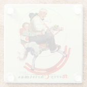 ロッキングホースのグランプス ガラスコースター (裏面)