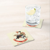 ロッキングホースのグランプス スクエアペーパーコースター (インサイチュ)