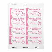 ロッキングホースガールTYラベルB3 ラベル (フルシート)