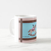 ロッキングホーススコットランド コーヒーマグカップ (正面左)