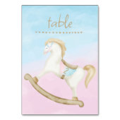ロッキングホースブルーピンクジェンダーベビー テーブルナンバー (裏面)