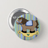 ロッキングホースボタン 缶バッジ (正面&裏面)