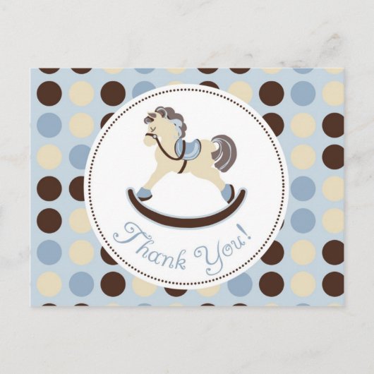 ロッキングホースボーイTYポストカード2 ポストカード (正面)