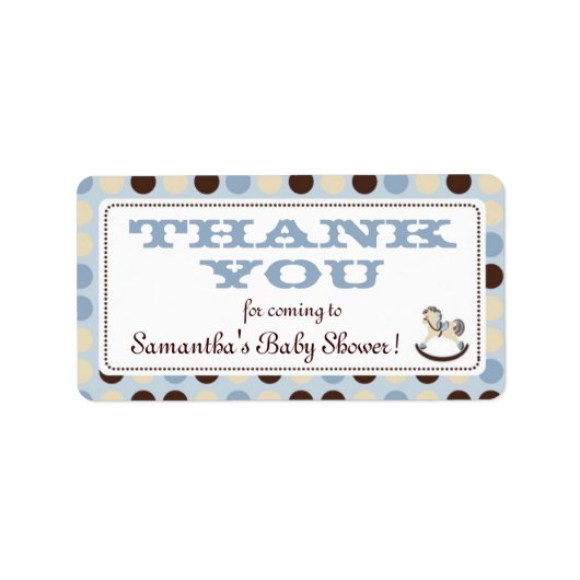 ロッキングホースボーイTYラベル ラベル (正面)