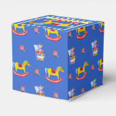 ロッキングホース伝統的 – おもちゃ（原色） フェイバーボックス (裏面サイド)