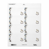 ロッキングホース名タグ ラベル (フルシート)