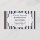 ロッキングホース名刺 名刺 (裏面)