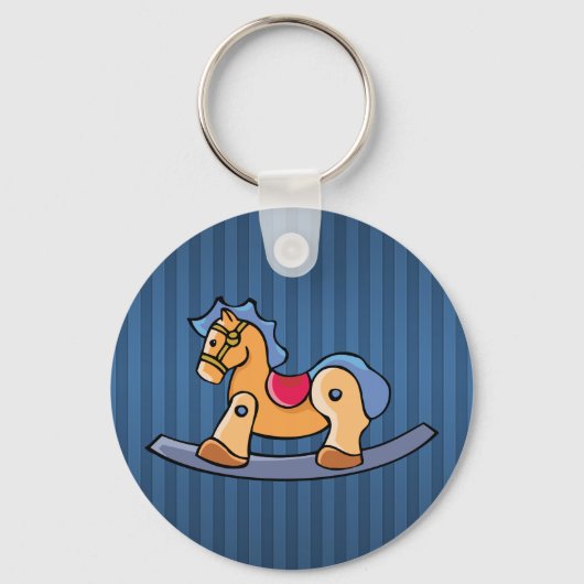 ロッキングホース玩具 キーホルダー (正面)