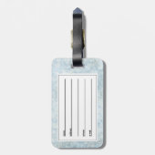 ロッキングホース玩具 ラゲッジタグ (裏面縦)