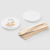 ロッキングホース赤ちゃんシャワーミニマル赤ちゃんシャワー ハンドファン (組立なし)