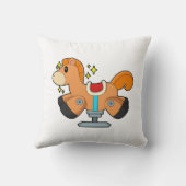 ロッキングホース クッション (裏面)