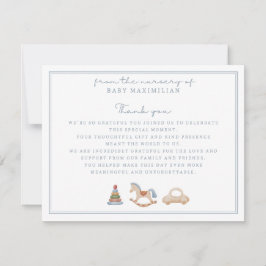 ロッキングホース，子供部屋から，サンキューカード 招待状