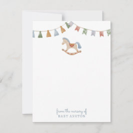 ロッキングホーム、カードの子供部屋から 招待状