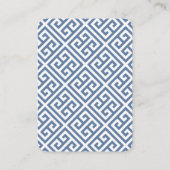 ロッキング名門私立校風の馬の赤ちゃんシャワーが本を持ってくる エンクロージャーカード (裏面)