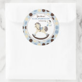 ロッキング馬シール2 ラウンドシール (バッグ)