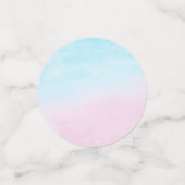 ロッキング馬ブルーピンク赤男女兼用ちゃんシャワー コンフェッティ (スモール正面)