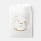 ロッキング馬ブルーピンク赤男女兼用ちゃんシャワー フェイバーバッグ (正面)