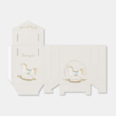 ロッキング馬ブルーピンク赤男女兼用ちゃんシャワー フェイバーボックス (折り畳みなし)