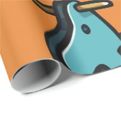 ロッキング馬包み紙 ラッピングペーパー (ロールコーナー)