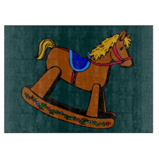 ロッキング馬裁断ボード カッティングボード (正面)