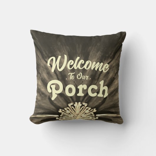 ロッキング/セピア/ クッション (正面)