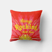 ロッキング/ベンドレディへようこそ クッション (裏面)