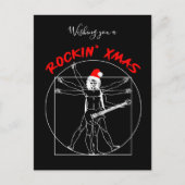 ロッキングX-masビトルビアンギター奏者 シーズンポストカード (正面)