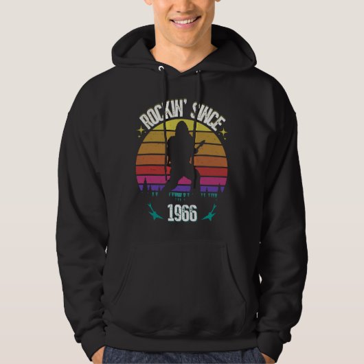 ロッキン以来1966 Bigfoot Music Lover パーカ (正面)