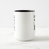 ロッキン怠惰な母の生活、母のギフトおもしろい。 マグカップ (中央)