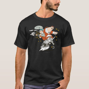 ロッキーとムグジーのラットタットトット Tシャツ