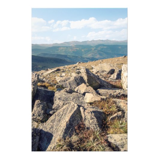 ロッキーな景色 フォトプリント            (正面)