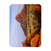 ロッキーのアウトクロップとプレーン、スピッツコッペ、エロンゴ マグネット (縦)