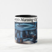 ロッキーのコーヒーカスタマイズ可パーソナライズされた能 マグカップ (中央)