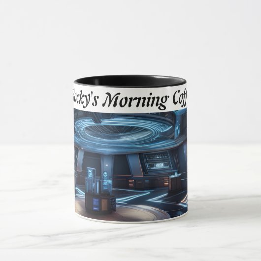 ロッキーのコーヒーカスタマイズ可パーソナライズされた能 マグカップ (中央)