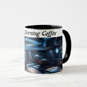 ロッキーのコーヒーカスタマイズ可パーソナライズされた能 マグカップ (正面右)