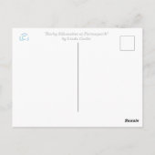 ロッキーのシルエット ポストカード (裏面)