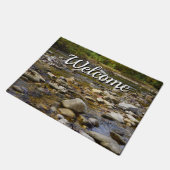 ロッキーのパスのウェルカムフォーマット ドアマット (アングル)