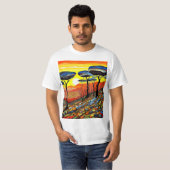 ロッキーの風景1 Tシャツ (正面フル)