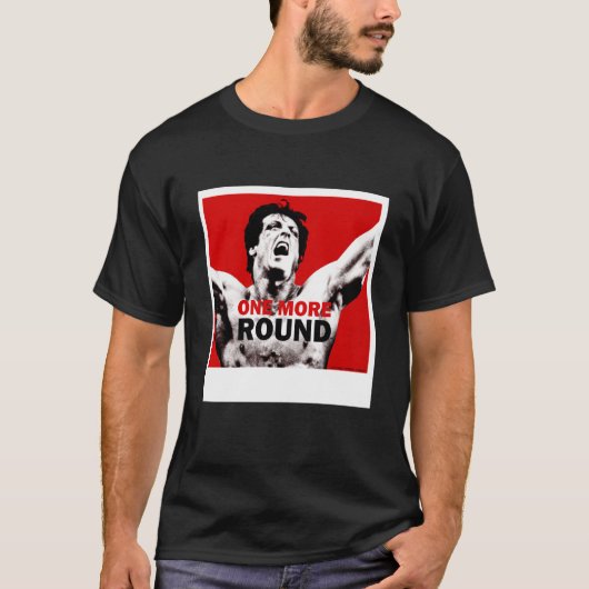 ロッキーもう1ラウンド1 Tシャツ (正面)