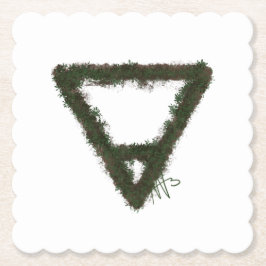 ロッキーアース元素錬金術のシンボル ペーパーコースター