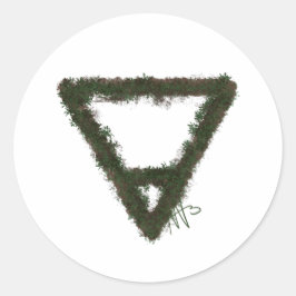 ロッキーアース元素錬金術のシンボル ラウンドシール