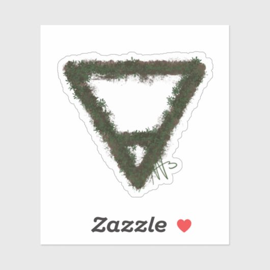 ロッキーアース元素錬金術シンボルカスタム シール (シート)