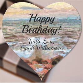 ロッキーウェーブ誕生日0742 ハートシール