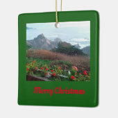 ロッキーカリフォルニアコーストロッキー岬 セラミックオーナメント (左)